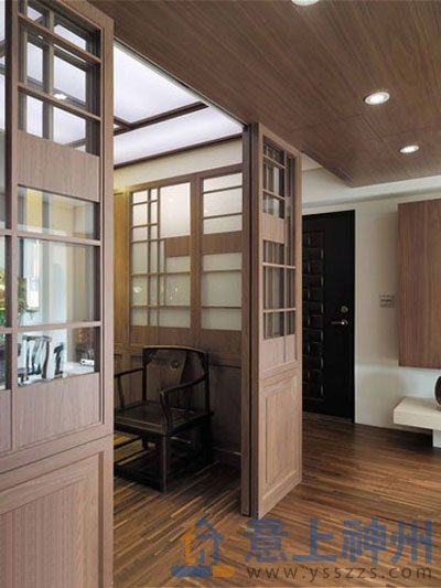 木質(zhì)禪意地板設(shè)計(jì)